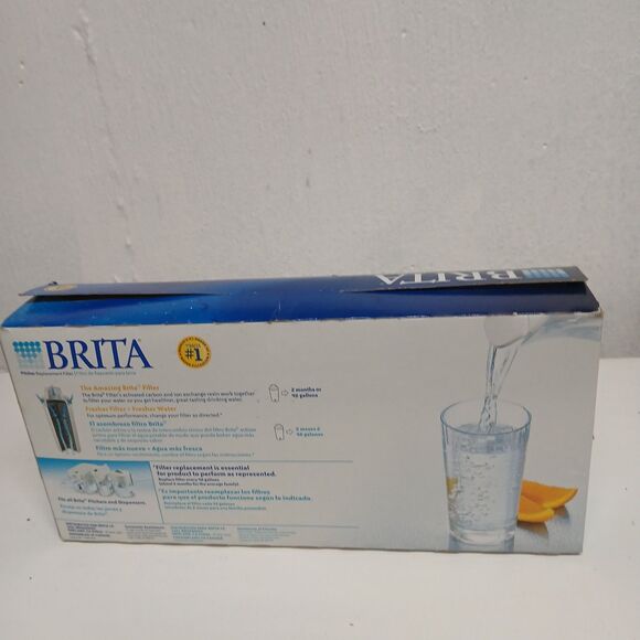 Brita 5 Pack 636011 Standard Replacement Water Filter  Pitchers  Dispensers - Picture 2 of 3